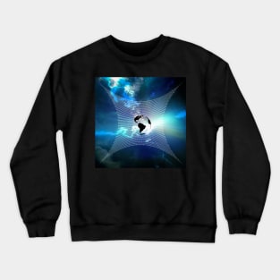 Global Net Crewneck Sweatshirt